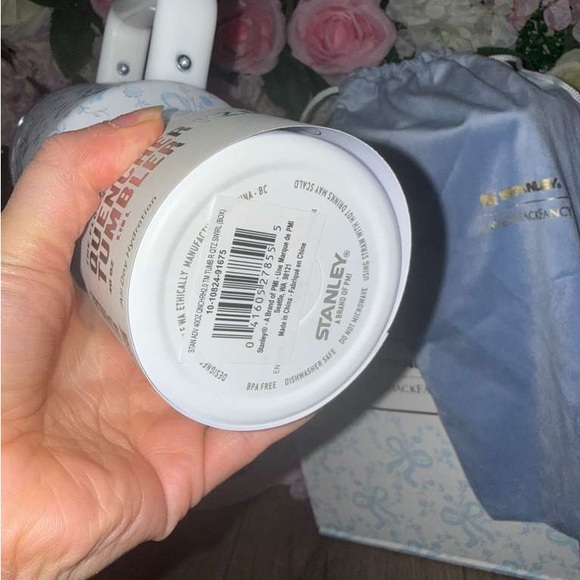 Stanley LoveShackFancy White and Blue Tumbler Set - Picture 3 of 3